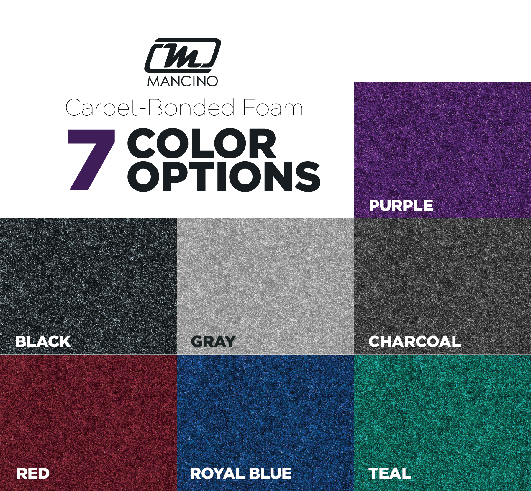 Cheer Floor Carpeted Foam Roll - Image 2