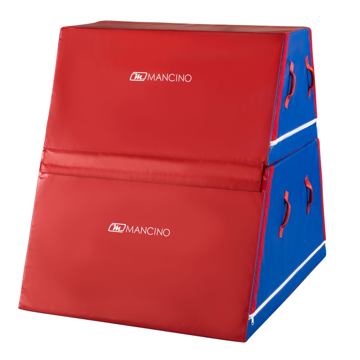 trapezoid trainer red and blue | mancino mats