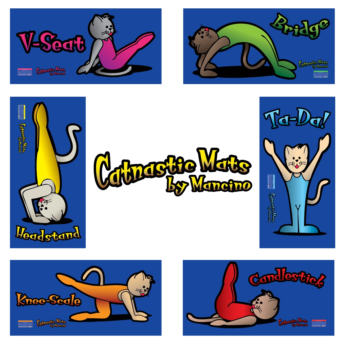 gym station mats set by mancino