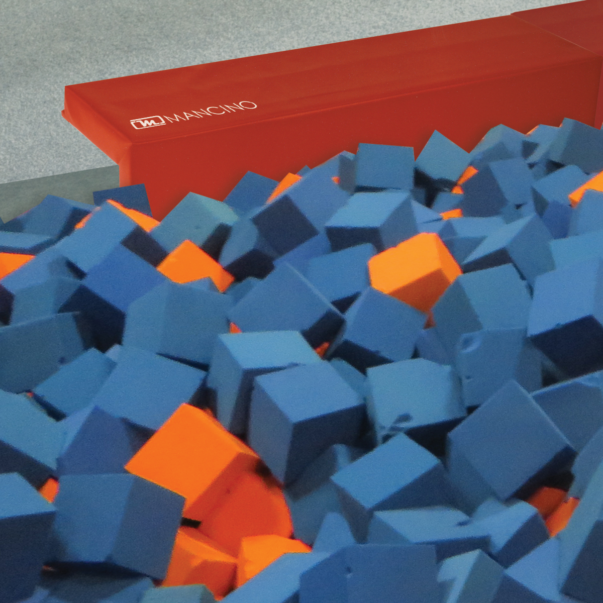 safety foam pit edge padding - mancino mats
