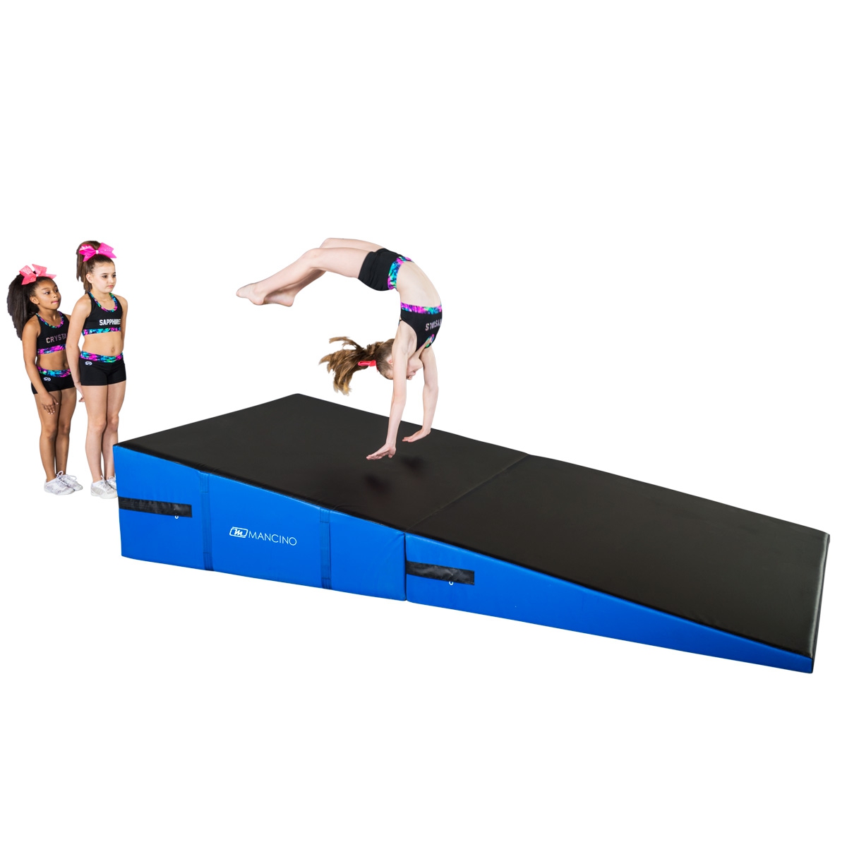 cheerleaders front handpring mat - mancino mats