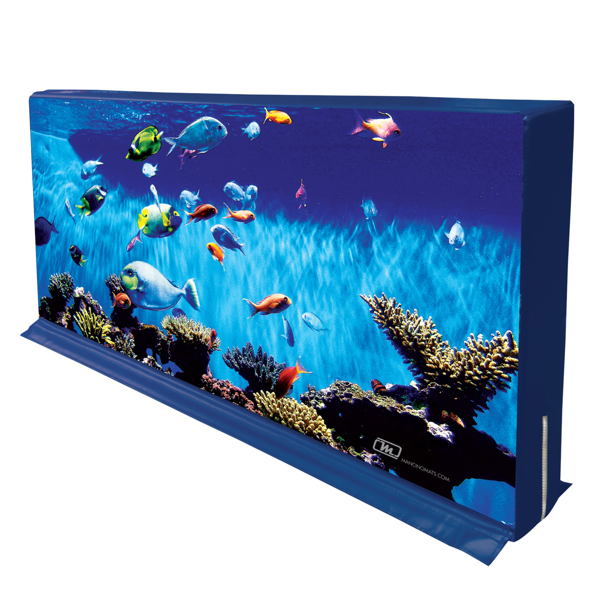 underwater aquarium ocean hedge mat barrier