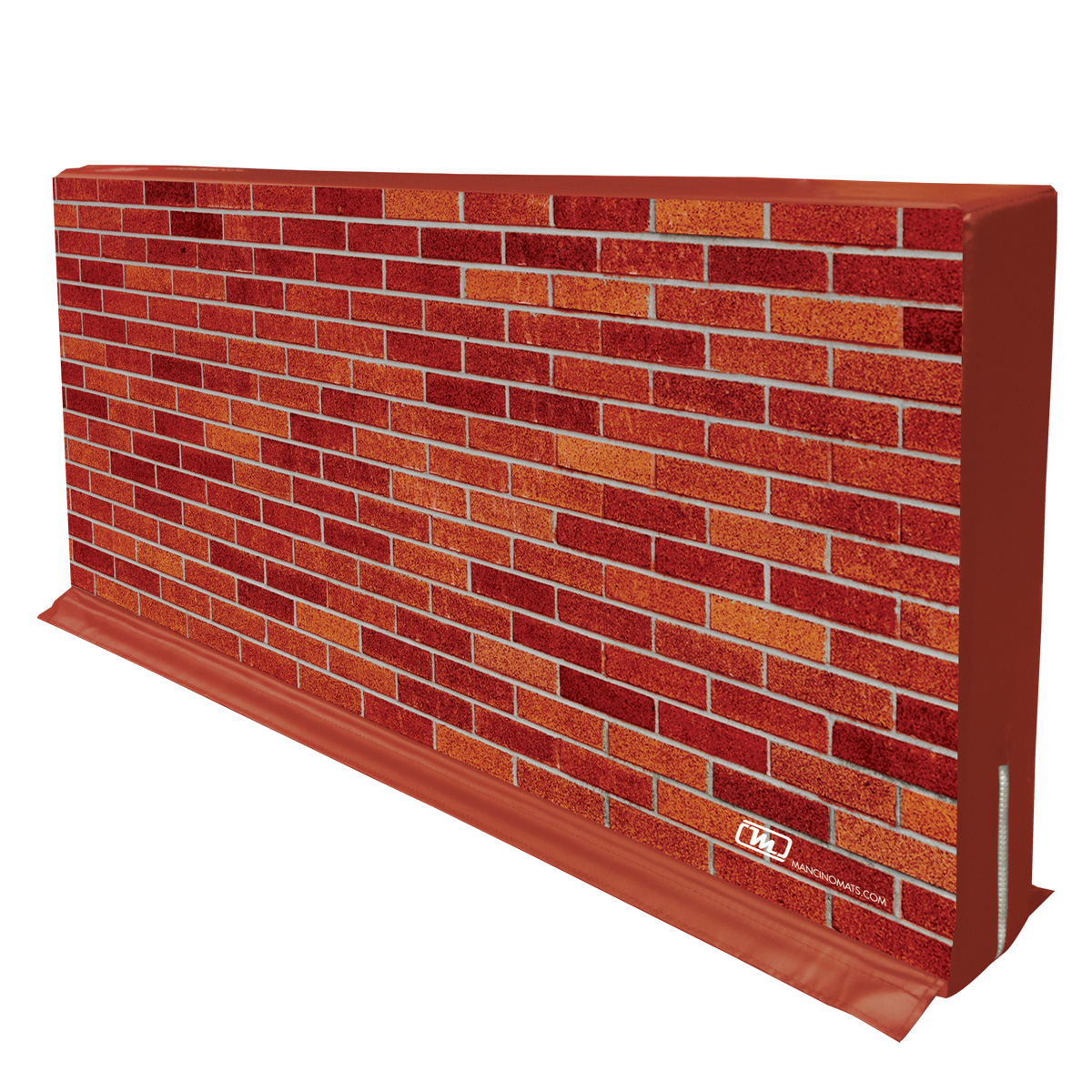 brick wall hedge divider partition for creating separate areas
