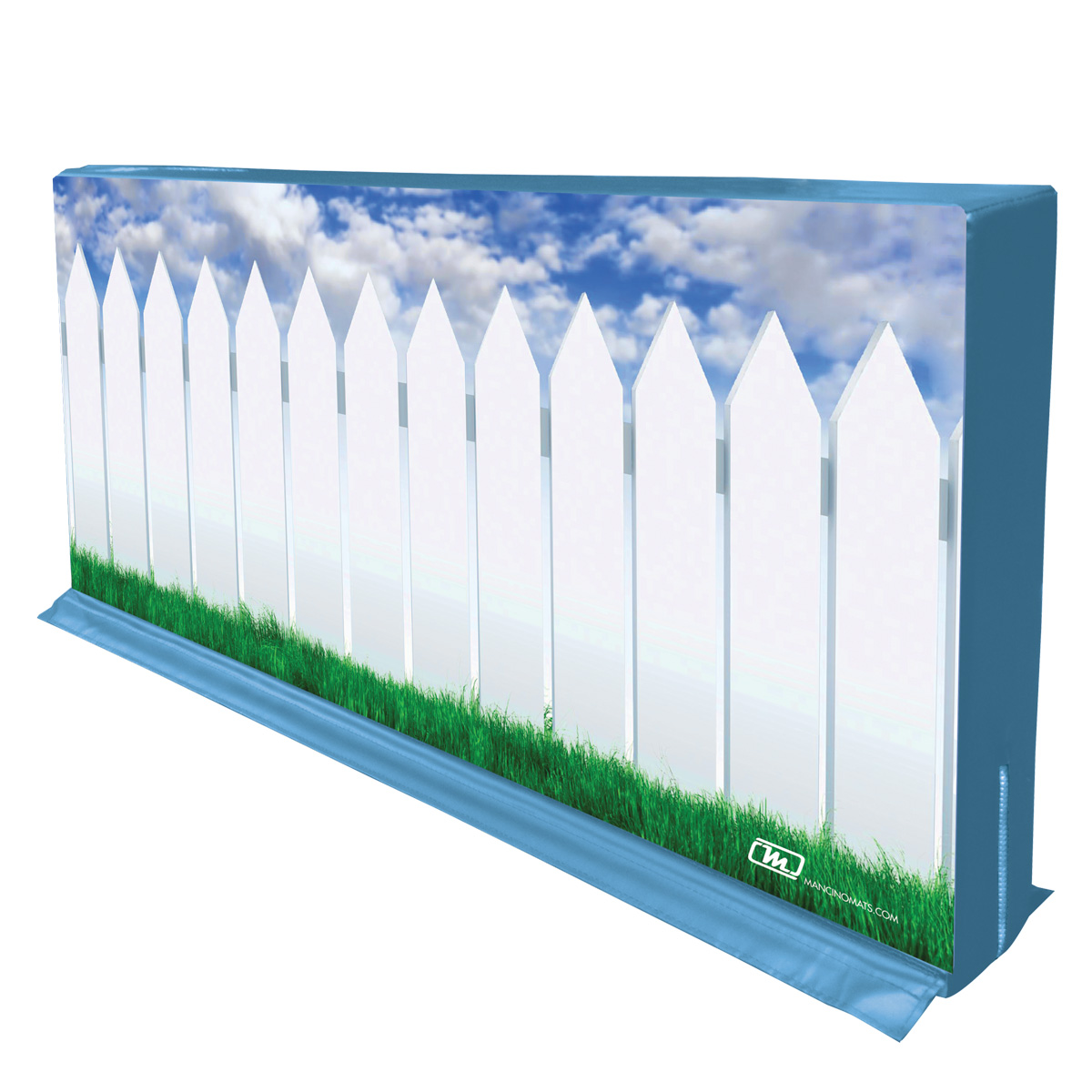 mancino mats picket fence divider partition wall for cheer gyms