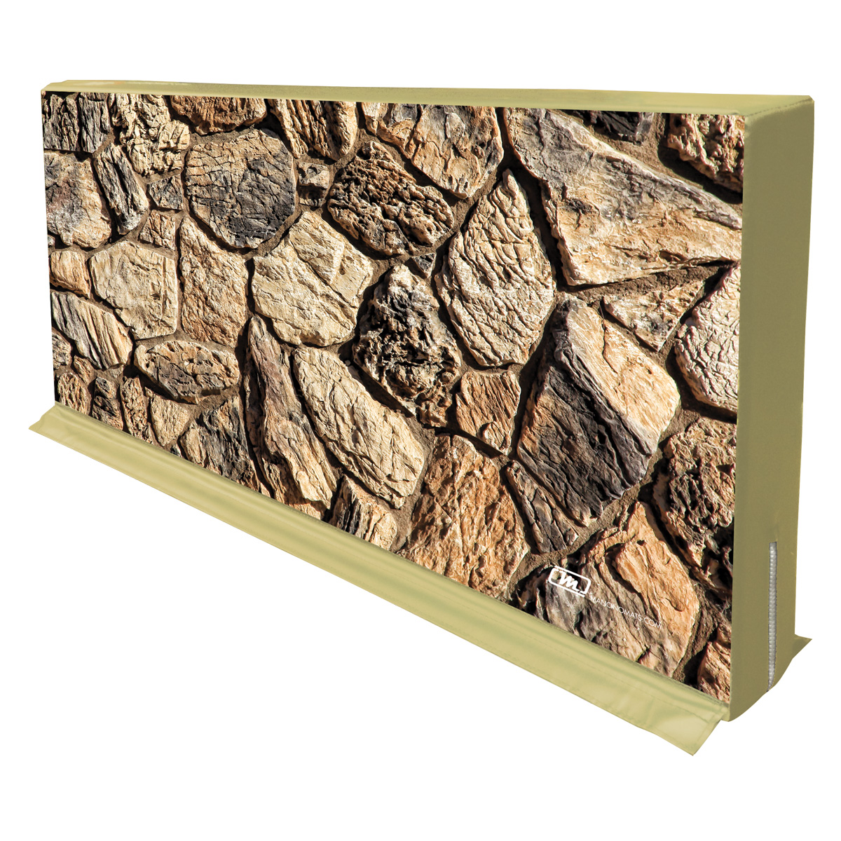 mancino mats rock wall partition divider for gymnastics circuits