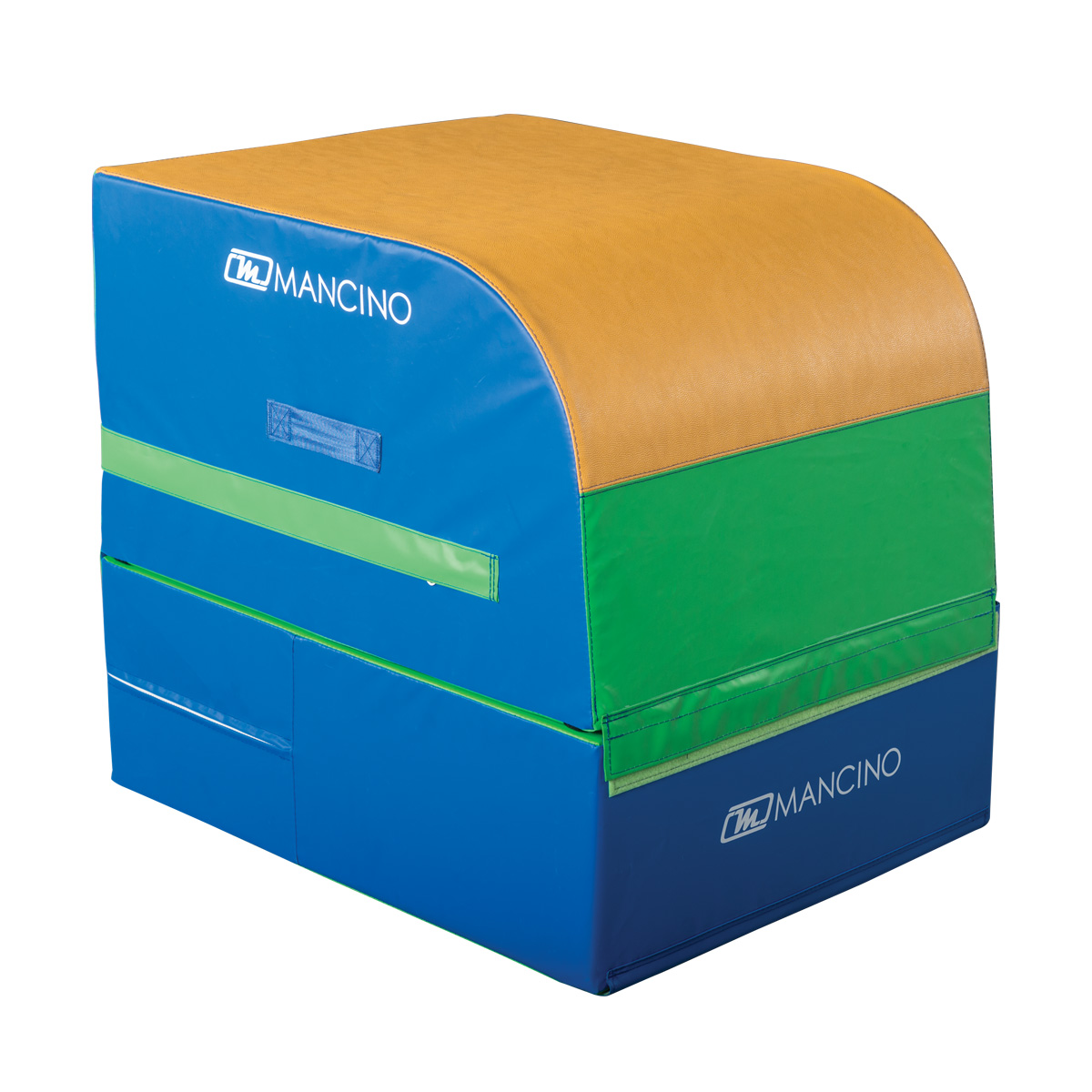 mancino mini foam vault table with pebble top fabric for grip