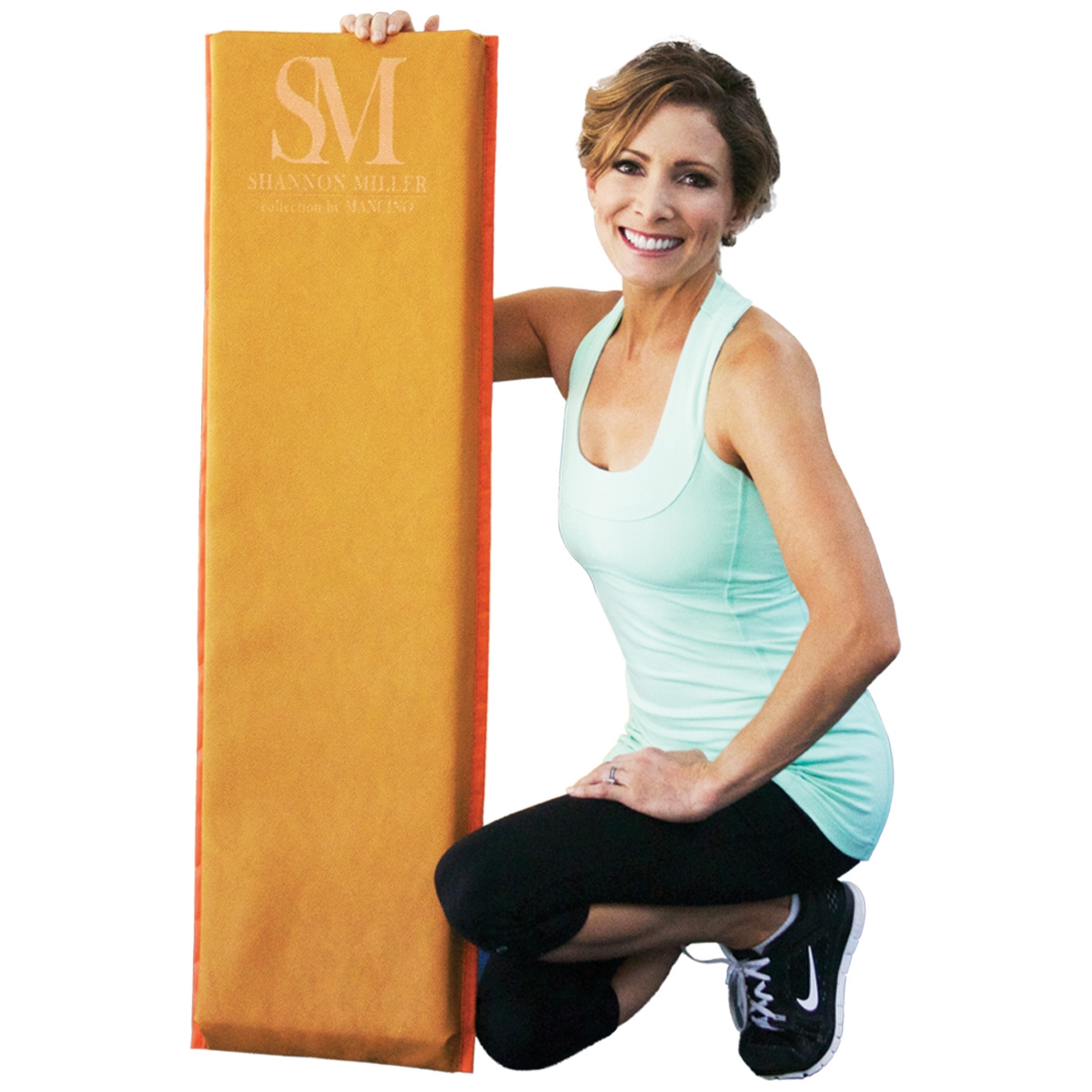 shannon with her Mancino vault round off trainer mat