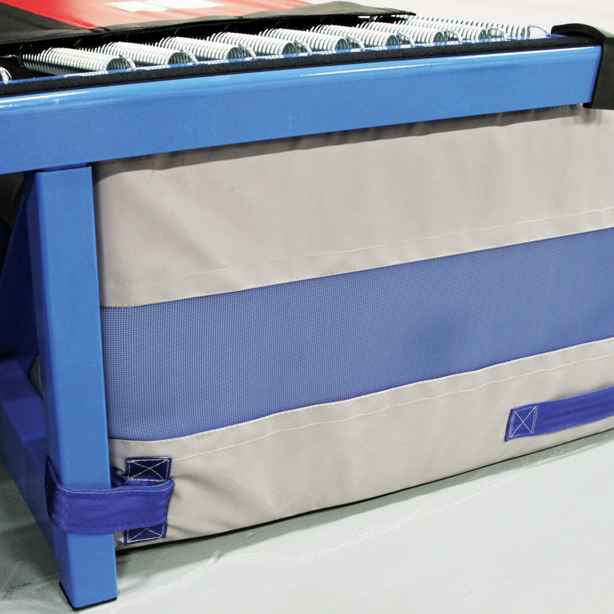 Tumbl Trak attaching system