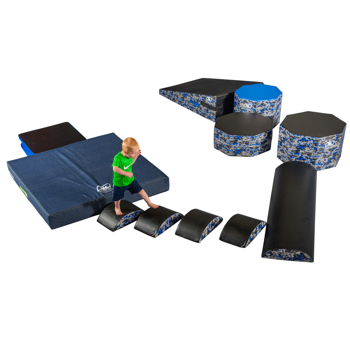 warrior fitness circuit with wedge mat