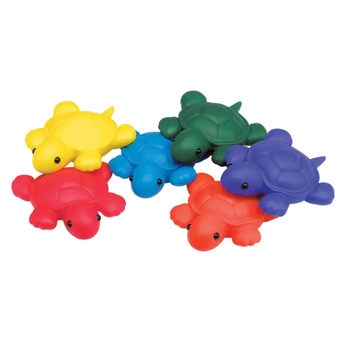 SS-Indestructible Bean Bag Turtles, Set of 6