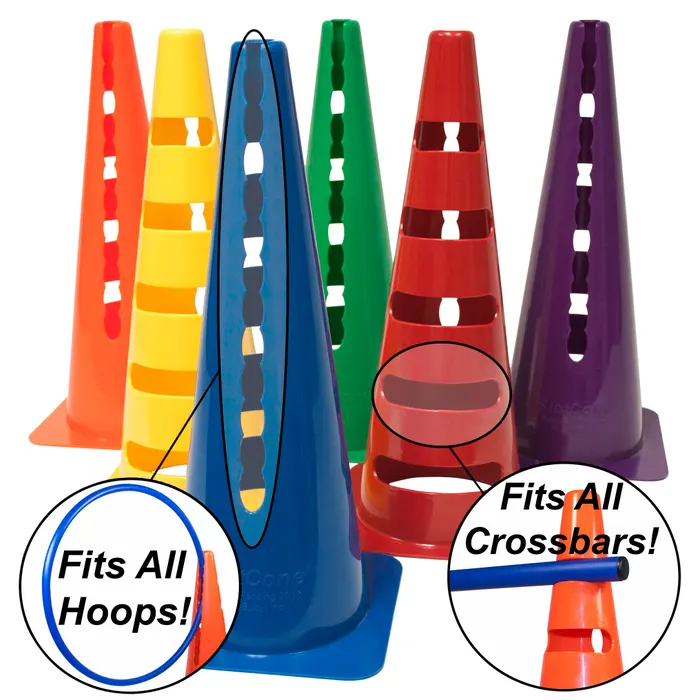SS-Pull-Buoy SlotCones 6 Color Set