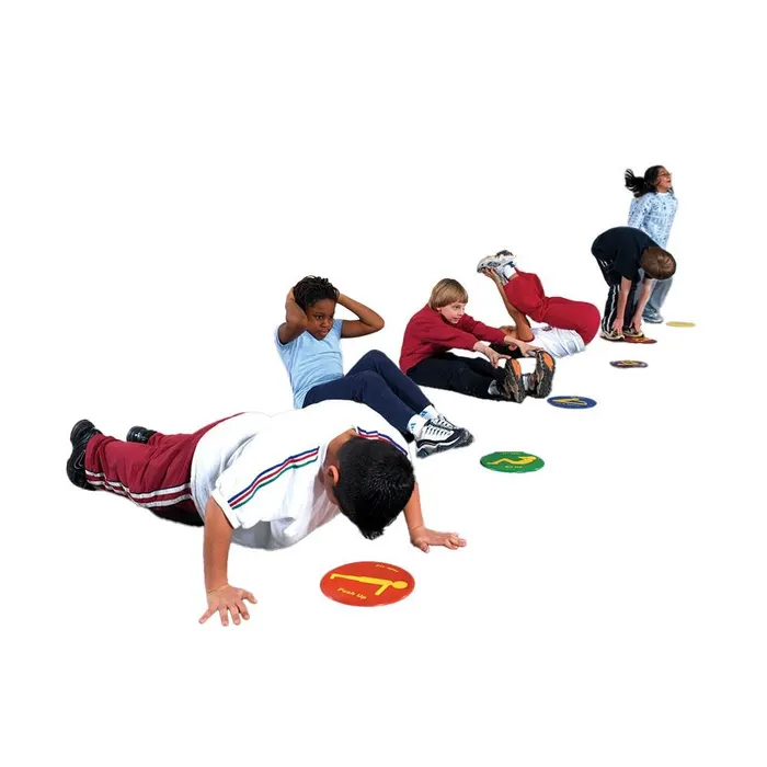 SS-Fit-Spots, 9 Inches, Assorted Colors, Set of 12